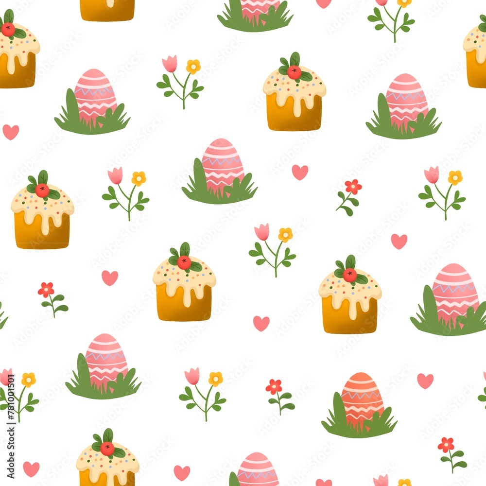 Vector cute easter set. An egg with ears and a chicken in an egg. Cute eggs. Basket with eggs. Cute Easter patterns.
Vector cute easter set. An egg with ears and a chicken in an egg. Cute eggs. Basket with eggs. Cute Easter patterns.