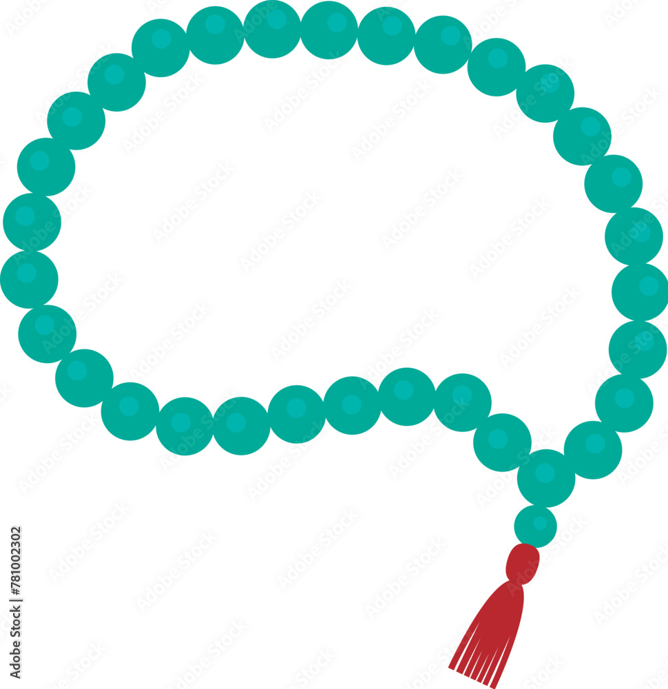 Obraz premium hand drawn tespih