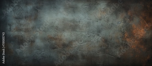 Close up view of a wall highlighted against a black background juxtaposed with a wall in brown