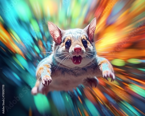 Flying Squirrel Fantasia: Enchanting Images of Aerial Acrobats photo