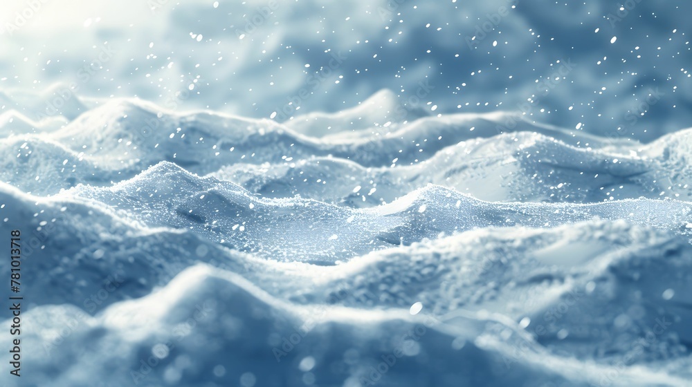 winter space of snow winter space of snow