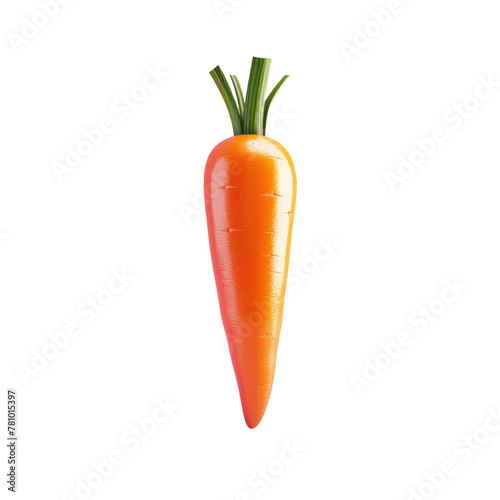 A carrot that resembles a carrot