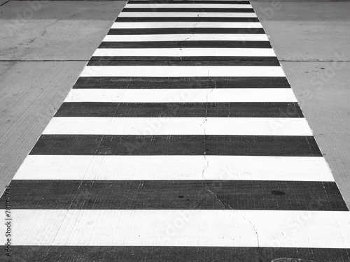 Zebra crossing pattern for abstract background