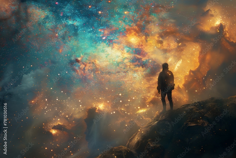Captivating Cosmic Odyssey:A Surreal of the Galaxys Enigmatic Wonders Captivating Cosmic Odyssey:A Surreal of the Galaxys Enigmatic Wonders