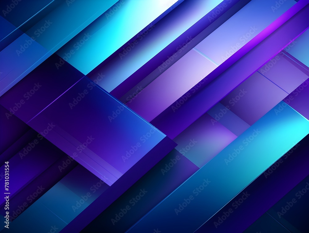 Striking Geometric Backdrop with Vibrant Blue and Purple Hues Striking Geometric Backdrop with Vibrant Blue and Purple Hues