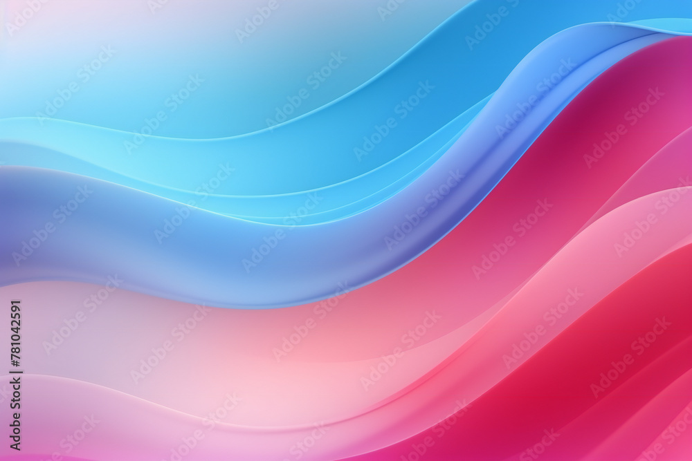 Abstract Colorful Wavy Background in Pink and Blue Tones Generative AI Abstract Colorful Wavy Background in Pink and Blue Tones Generative AI