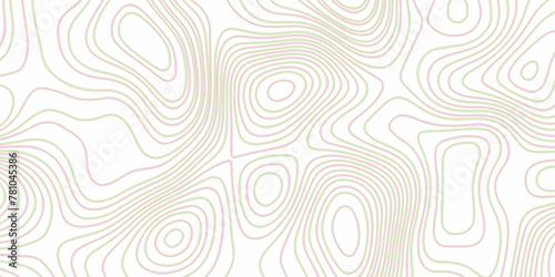  Abstract topographic background. Blank topographic contour map subtle. Vector background design. geographic design background.