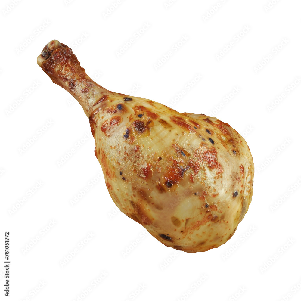 A chicken on a Transparent Background