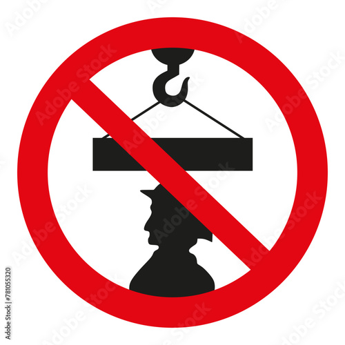 prohibition signs, rules of work in production