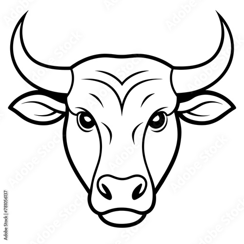 Wallpaper Mural        Bullhead vector illustration.
 Torontodigital.ca