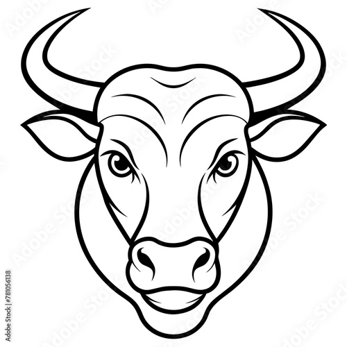 Wallpaper Mural        Bullhead vector illustration.
 Torontodigital.ca