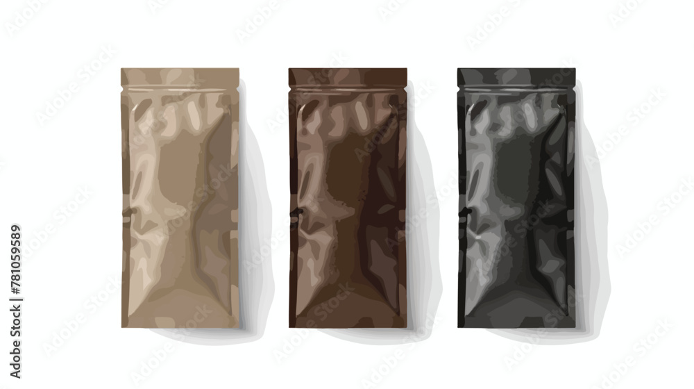 Stick matte sachet package for coffee cacao sugar