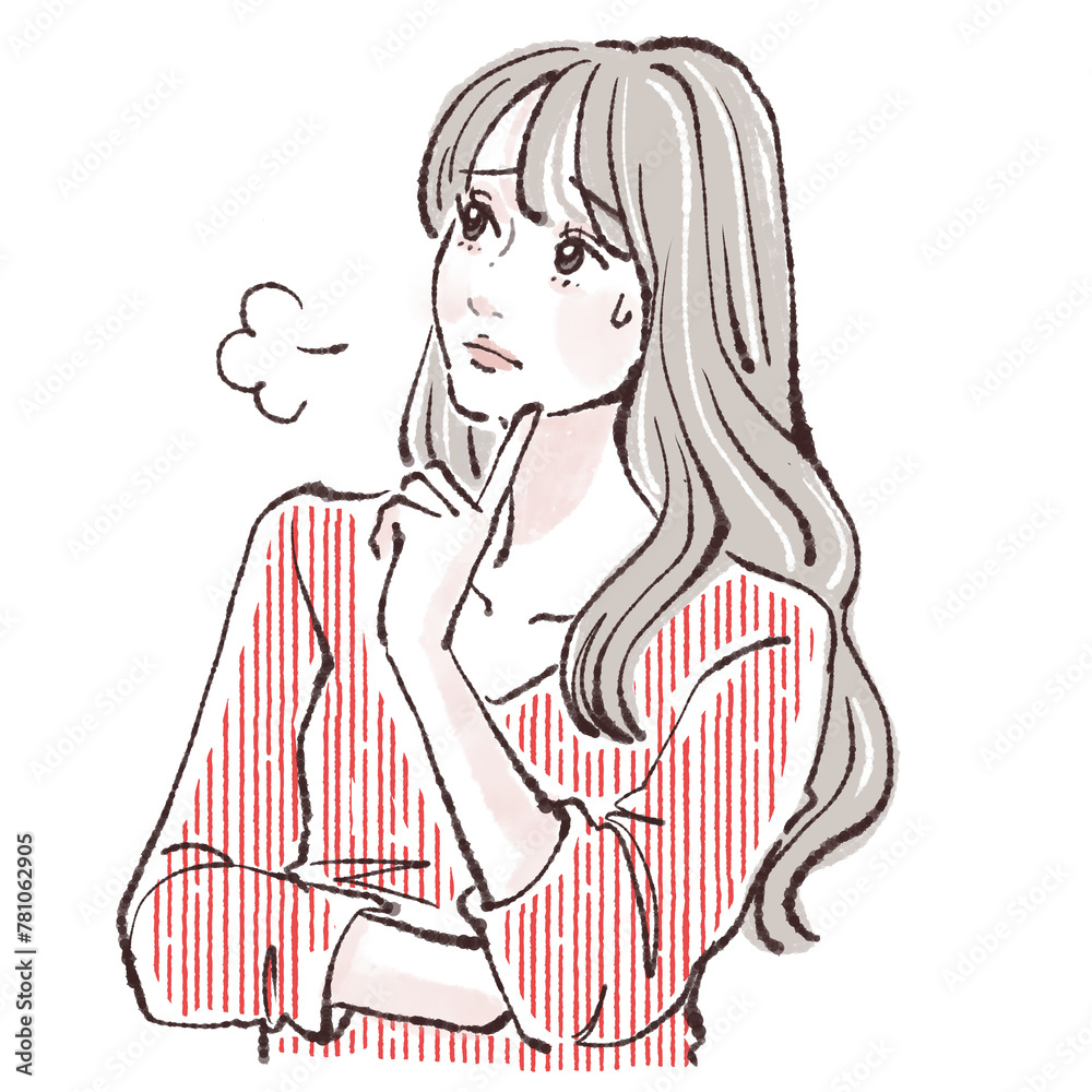 女性・女の子のイラスト素材