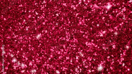 Glitter sparkles loop background animation