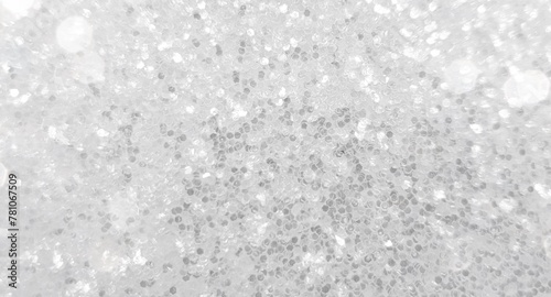 Silver glittery texture