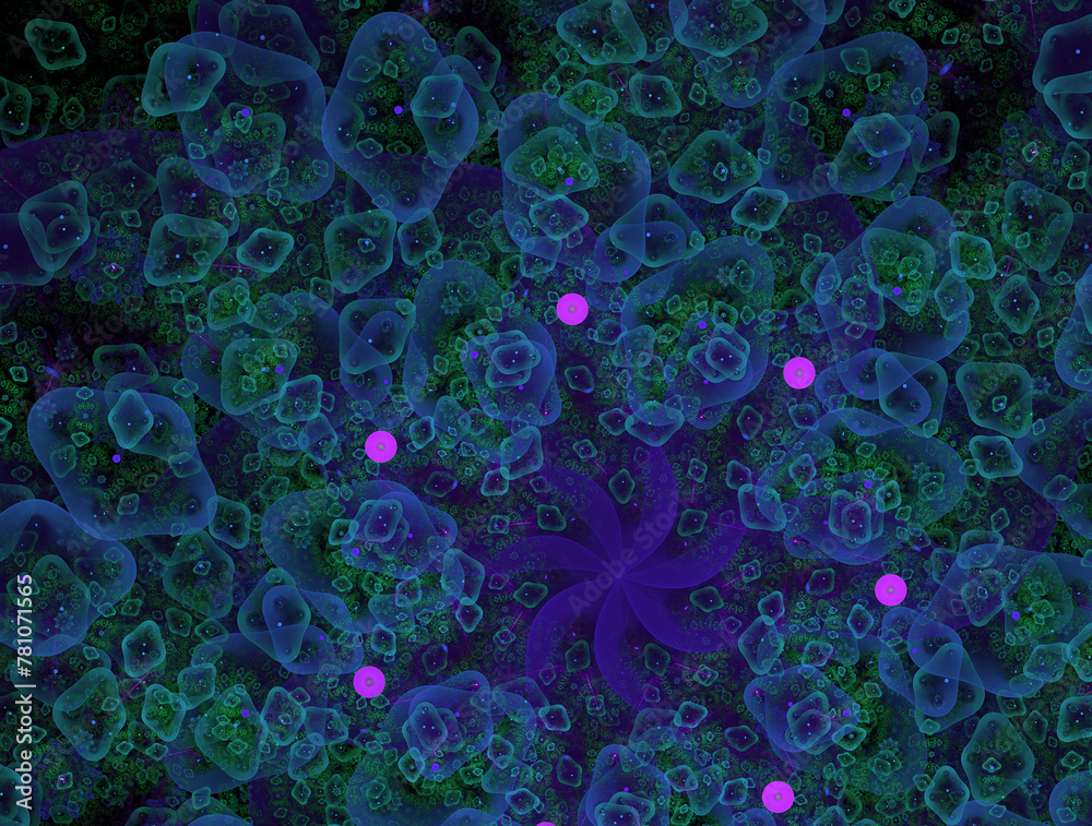 Imaginatory fractal abstract background Image Imaginatory fractal abstract background Image