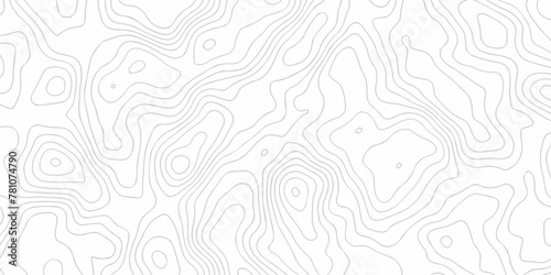 Abstract pattern with lines . Abstract Vector geographic contour map and topographic contours map background. Abstract white pattern topography vector background. Topographic line map background. photo