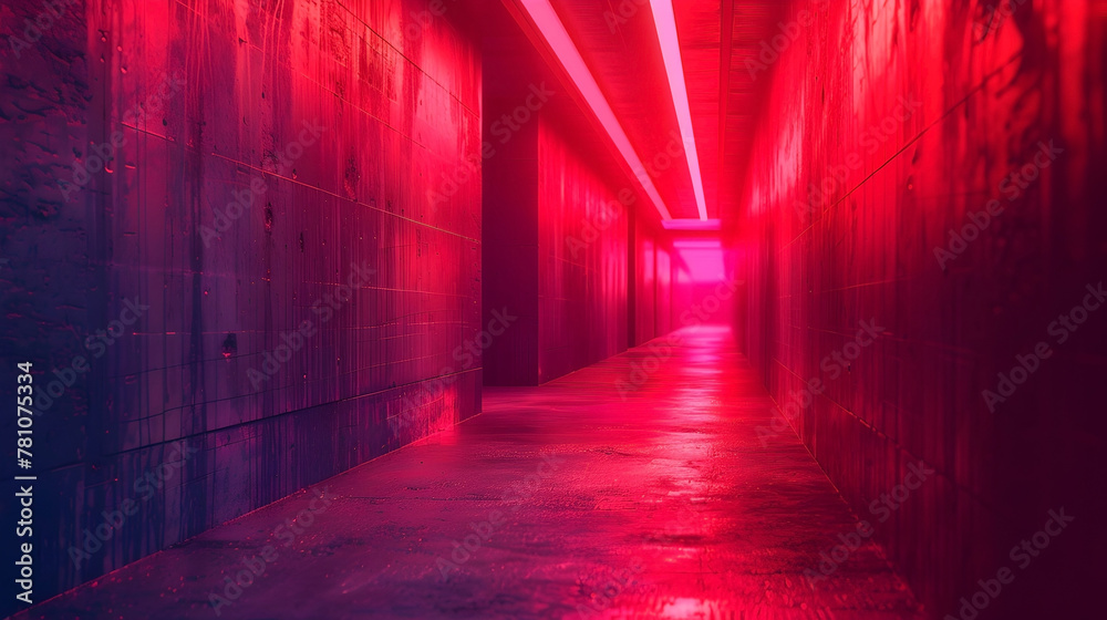 Subterranean Corridor of the Shadow Economy A Dystopian Architectural