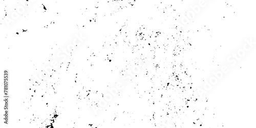 Dust overlay distress grungy effect paint. Black and white grunge seamless texture. Dust and scratches grain texture on white and black background. 