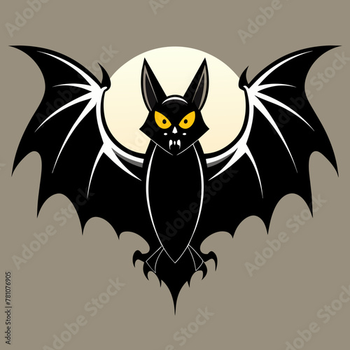 Bat Silhouette Art   Design Ideas