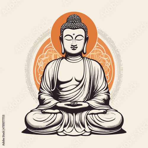 Serene Buddha Portrait