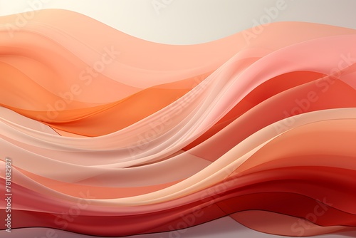 abstract peach tones abstract waving lines