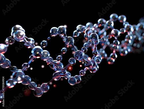 3D Render Exploring the Intricacies of the DNA Molecule