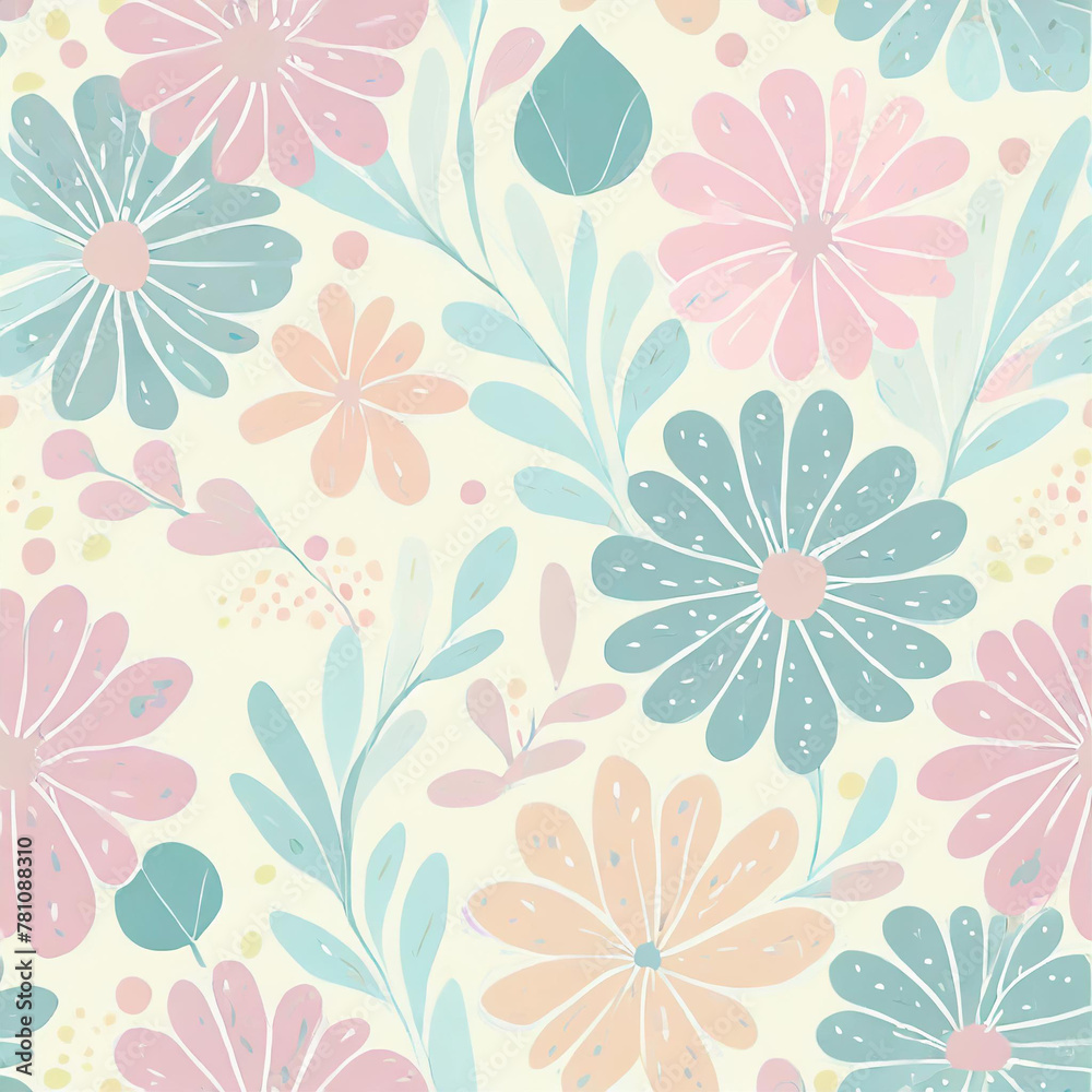 Seamless floral pattern Seamless floral pattern