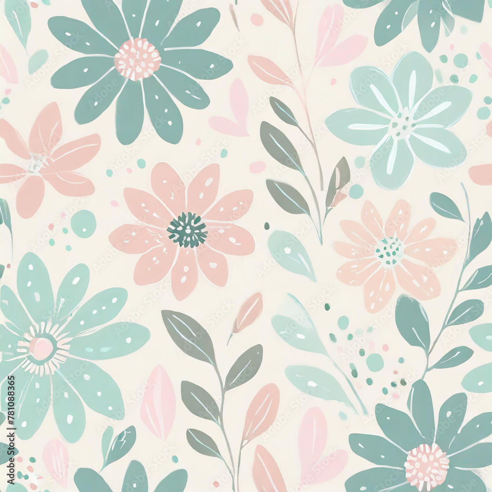 Seamless floral pattern Seamless floral pattern