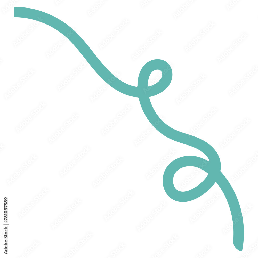 Squiggle and swirl lines. Set of hand drawn calligraphic swirls. Vector illustration in doodle style Squiggle and swirl lines. Set of hand drawn calligraphic swirls. Vector illustration in doodle style