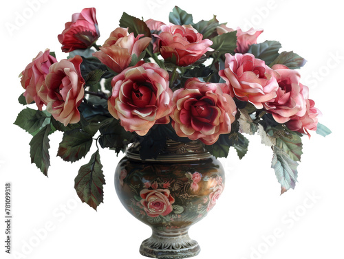 Rose Flowers in Floral Arrangement Studio Shot © wtwoo330