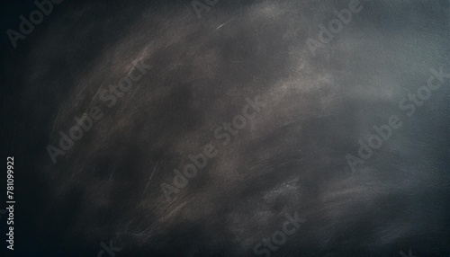 empty chalk black board as a background copy space 16 9