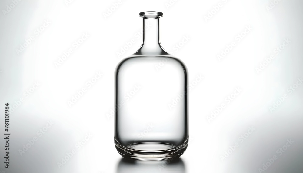 A collection of empty bottles with nothing in them. A collection of empty bottles with nothing in them.