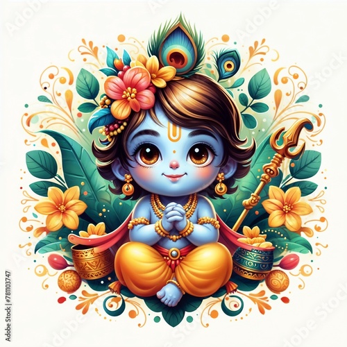 Cute Little Krishna