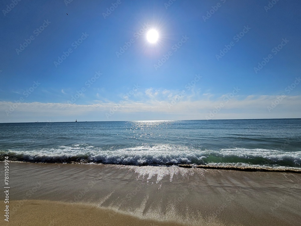 Beach, sea, sun, cloulds