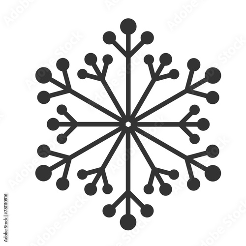 snowflake geometric symbol simple logo