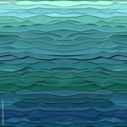 flat texture of water, with a gradient from blue to green seamless