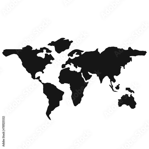 world map illustration