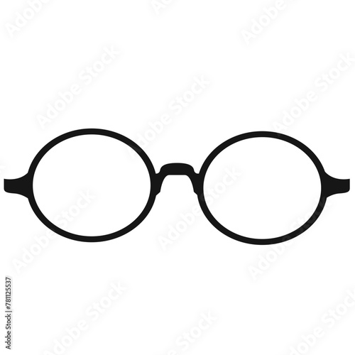 Round reading Glasses Icon
