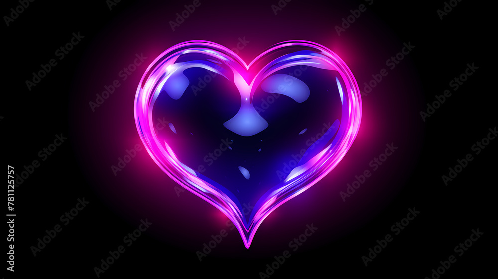 Valentine's Day dark background