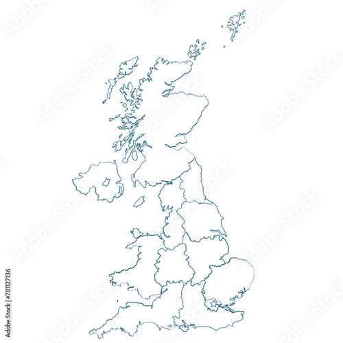 United Kingdom map