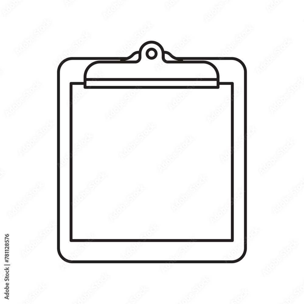 Clipboard emoji vector symbol sign paper document Clipboard emoji vector symbol sign paper document