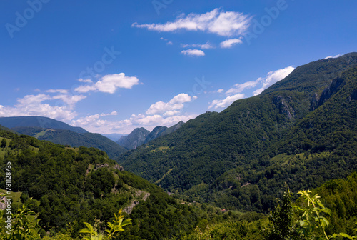 Mountain area in South-Western Romania (Domogled)