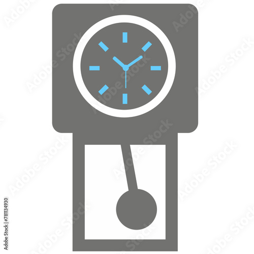 Vintage clock time concept