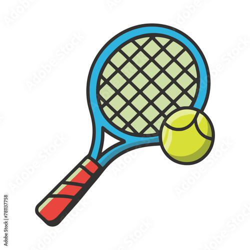 Tennis Illustration