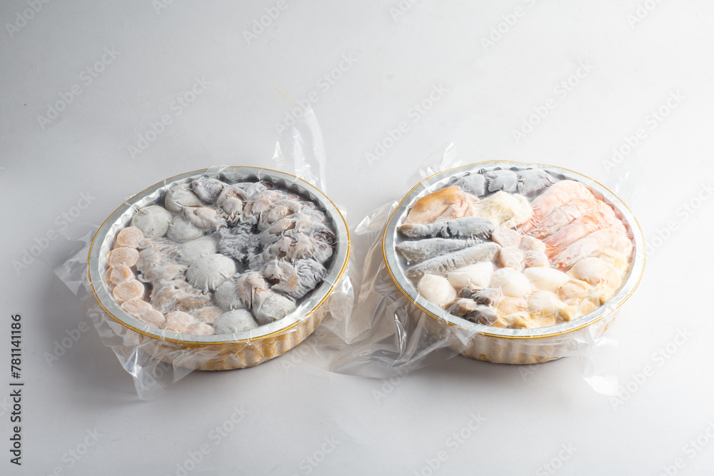 traditional asian luxury treasure premium seafood Peng cai abalone, sea ...