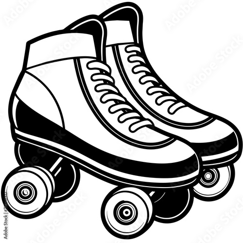 illustration of a skateboard