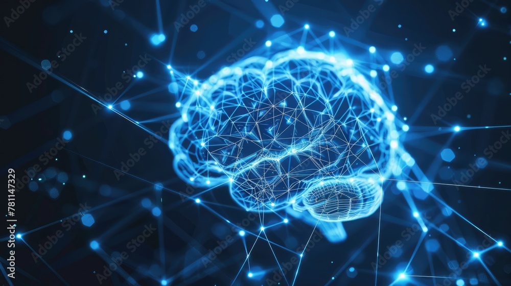 Digital brain AI. Generative AI Digital brain AI. Generative AI