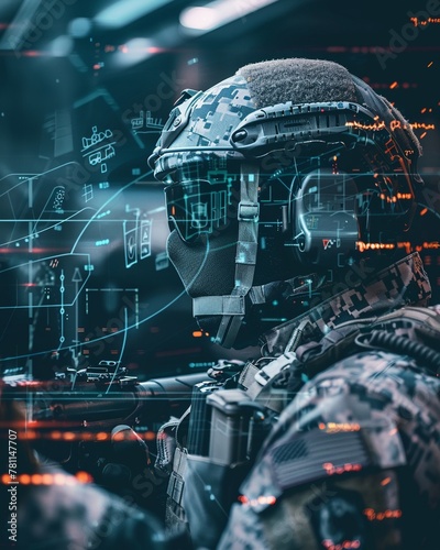 Analyze the utilization of advanced algorithms and neural networks in modern military technologies for improved tactical superiority