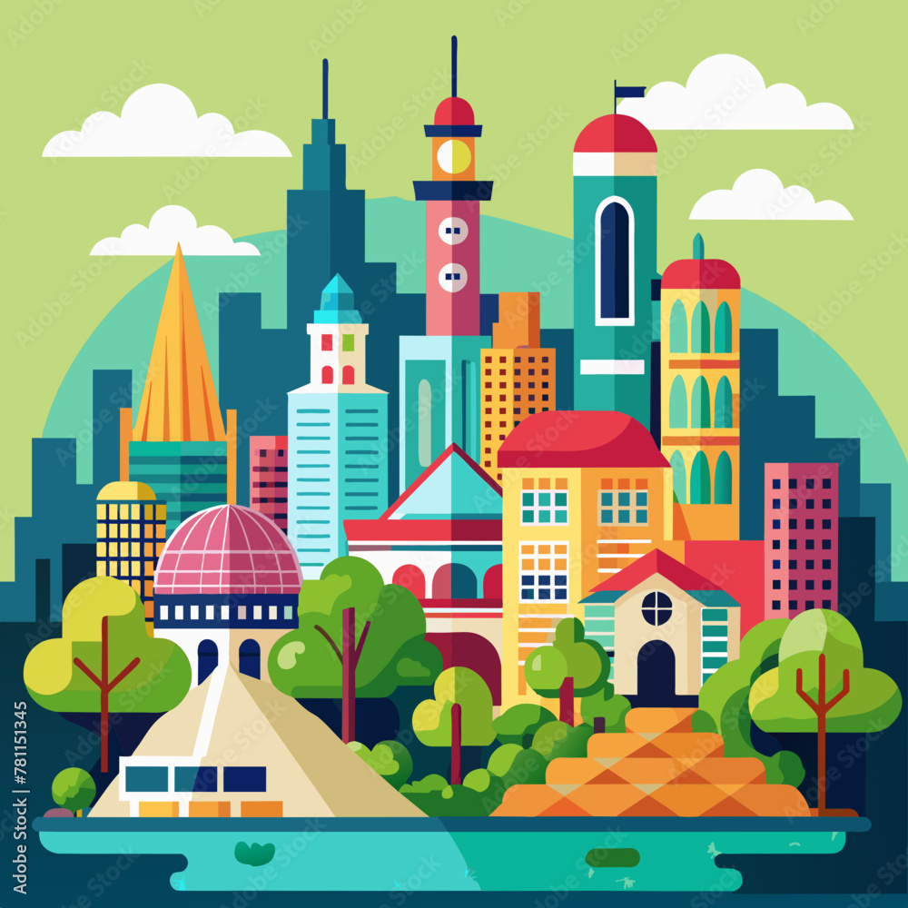 city vector design 